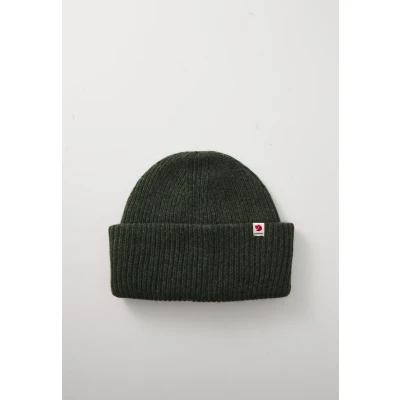 Abbildung von Fjällräven Heavy Beanie Mütze, Herren, Größe: One Size, Deep forest