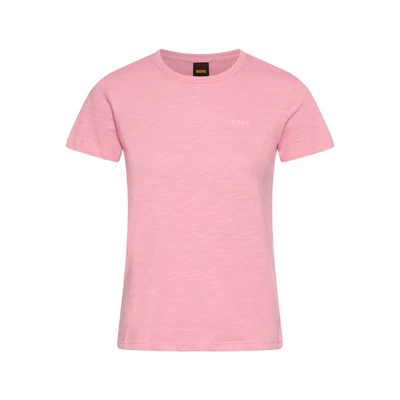 Abbildung von BOSS ESLA Tshirt basic, Damen, Größe: Large, Open purple