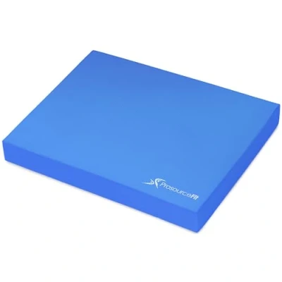 Abbildung von ProsourceFit Exercise Balance Pad Large Cushioned Non Slip Foam Mat &amp; Knee for Fitness, Stability Training, Physical Therapy, Yoga 15&quot;x19&quot;