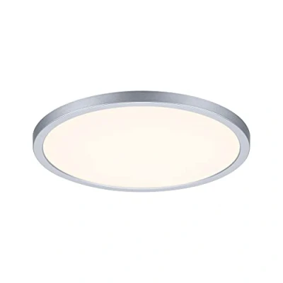 Abbildung von Paulmann 93052 LED Panel Einbauleuchte Areo VariFit IP44 3 Stufen dimmbar 230mm rund incl. 1x16 Watt Chrom Kunststoff 3000 K