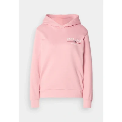 Abbildung von GANT Graphic Hoodie Kapuzenpullover, Damen, Größe: XXL, Summer rose