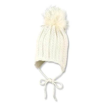 Abbildung von Sterntaler Unisex Baby strikhue Strickm tze, Ecru, 51 EU