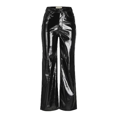 Abbildung von JACK &amp; JONES Pants Damen, Black/Detail:shiny, M