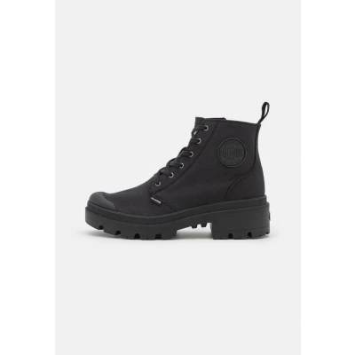 Abbildung von Palladium Pallabase Ankle Boot, Damen, Größe: 38, Black Schuhe