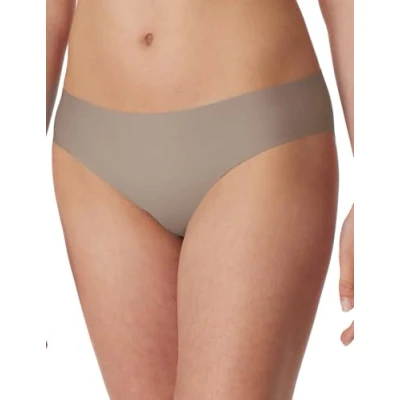 Abbildung von Schiesser Damen Invisible Panty Cotton, clay_161925, 44