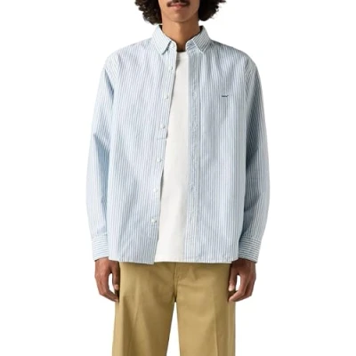 Abbildung von Levi&#039;s Authentic Button DOWN Hemd, Herren, Größe: Small, True blue