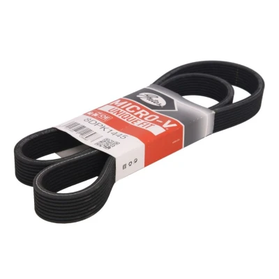 Abbildung von GATES Micro V 8DPK1445 Keilrippenriemen 1445 8 Polyester, EPDM (Ethylen Propylen Dien Kautschuk) LAND ROVER: Discovery 4, Range Rover Sport