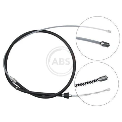 Abbildung von A.B.S. K13746 Handbremsseil 1588 Trommelbremse für Links /Rechtslenker VOLKSWAGEN: Polo V Hatchback, SEAT: Ibiza 4, 4 Sportcoupe, ST