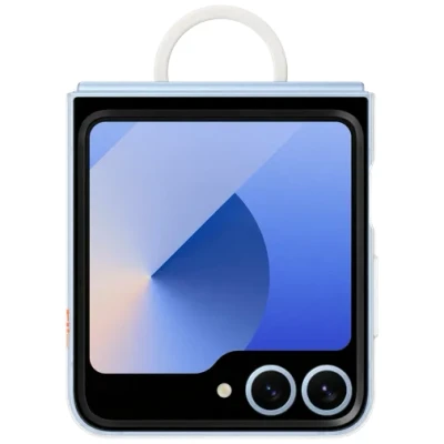 Abbildung von Samsung Galaxy Z Flip 6 Hülle Kunststoff Backcover/Hard Case Handyhülle Transparent Shockproof/Stoßfest