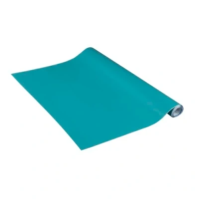 Abbildung von Venilia Klebefolie Blaugrün Seegrün Uni Matt Petrol Blau Seegrün, 45cm x 2m selbstklebende Möbel Folie, Dekofolie, Tapete, Küchenfolie PVC ohne Phthalate Made in EU