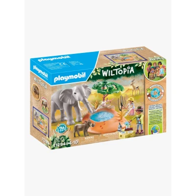 Abbildung von Playmobil 71294 Wiltopia Baukasten Spritztour zum Wasserloch