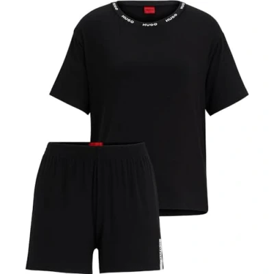 Abbildung von HUGO Underwear Pyjama »UNITE_SHORT SET 10247048 01«, (Set, 2 tlg.), besteht aus Shirt &amp; Shorts
