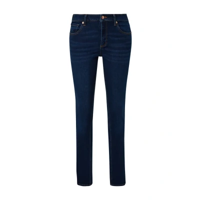 Abbildung von QS Jeans Catie/Slim Fit/Mid Rise/Slim Leg/Super Stretch dunkelblau 34/34