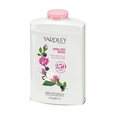 Abbildung von Yardley London English Rose Parfümiertes Talkum für Sie, 200 g