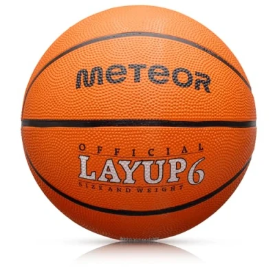 Abbildung von meteor® Layup Kinder Jugend Basketball Größe #5 ideal auf die Kinderhände von 4 8 Jährigen abgestimmt idealer für Ausbildung weicher (Größe 5 (Kinder), Orange)
