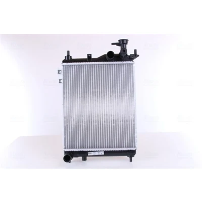 Abbildung von NISSENS 67093 Kühler, Motorkühlung Aluminium 370 320 14 Kühlrippen gelötet