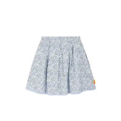 Abbildung von Steiff Faltenrock für Kinder, Größe: 122, Chambray blue