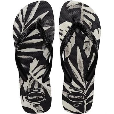 Abbildung von Havaianas Herren Aloha Sandale, Schwarz, 45/46 EU