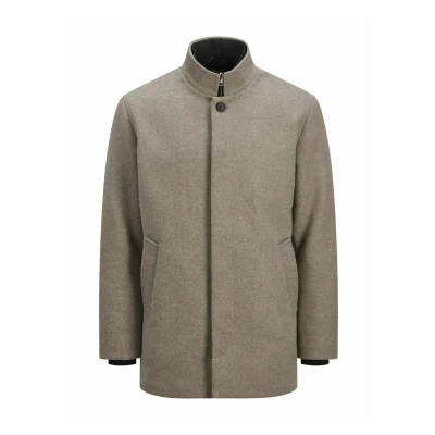 Abbildung von Jack &amp; Jones Jjeharrison Jacket Übergangsjacke, Herren, Größe: XL, Greige