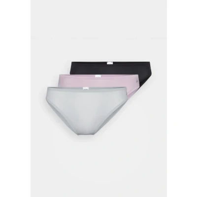 Abbildung von adidas Sportswear 3PK Bikinihose, Damen, Größe: Large, Pink/black/grey