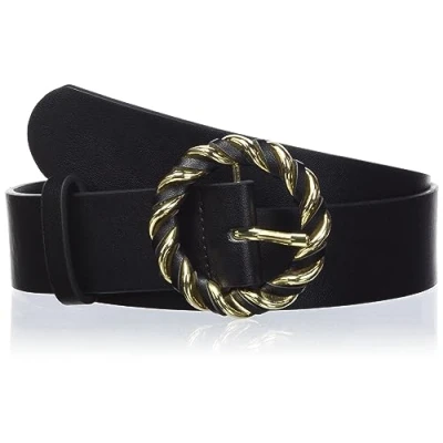 Abbildung von PIECES Damen Pcjassy Jeans Belt, Schwarz, 80