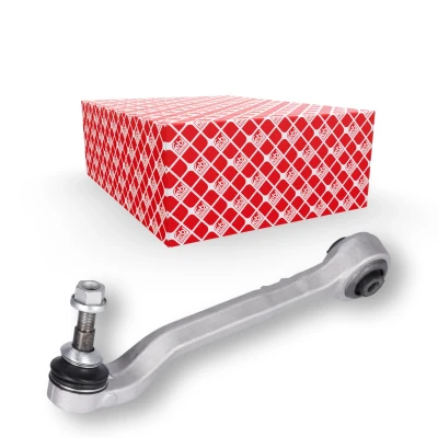 Abbildung von FEBI BILSTEIN 171631 Querlenker mit Sicherungsmutter Trag /Führungsgelenk, Lager Vorderachse rechts Aluminium BMW: 3 GT, Touring