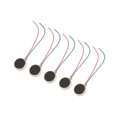 Abbildung von 5 stücke DC 3 V 80mA Mini Vibrationsmotoren 11000 RPM 1020 Flache Münze Taste Typ Micro Vibrationsmotor für Handy und Pager(27mm)