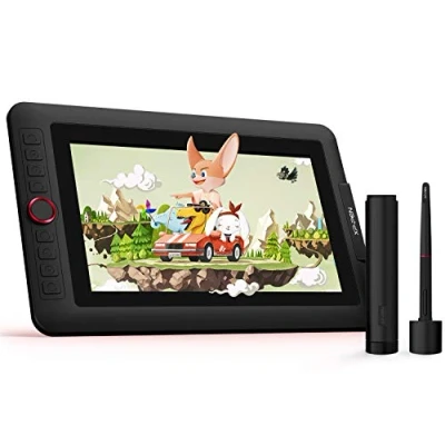 Abbildung von XP PEN Artist 12 Pro Grafiktablett mit HD IPS Display, 11,6 Zoll, Eingabestift 8192 Ebenen Neigung und 8 Tastenkombinationen kompatibel Mac, Windows