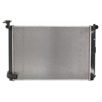 Abbildung von THERMOTEC D72051TT Kühler, Motorkühlung Aluminium für Fahrzeuge mit/ohne Klimaanlage 676 472 22 CVT Automatikgetriebe (Stufenlos) Kühlrippen gelötet