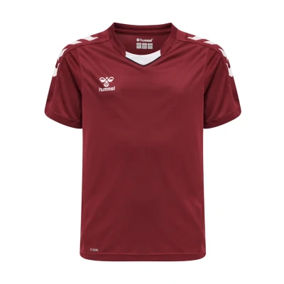 Abbildung von Hummel CORE Sport Tshirt für Kinder, Größe: 116, Maroon