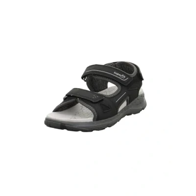 Abbildung von Superfit Criss Cross Trekkingsandale für Kinder, Größe: 29, Black/grey Schuhe