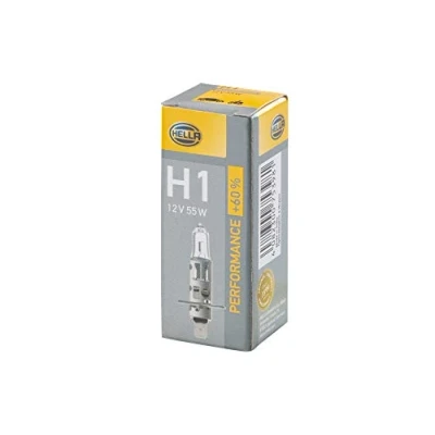 Abbildung von HELLA 8GH 223 498 211 Glühlampe, Hauptscheinwerfer H1 12 55 OPEL: Corsa D Hatchback, Meriva A, FIAT: BRAVO 2, BMW: 5 Touring