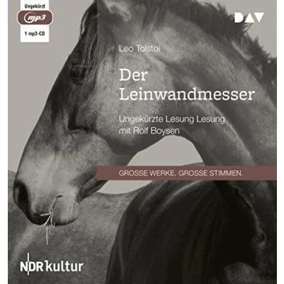 Abbildung von Der Leinwandmesser: Ungekürzte Lesung mit Rolf Boysen (1 mp3 CD)