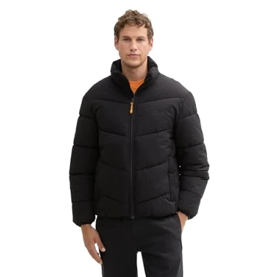 Abbildung von TOM Tailor Denim Winterjacke, Herren, Größe: Medium, Black
