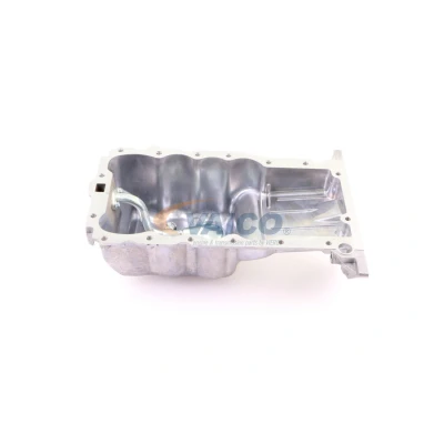 Abbildung von VAICO V40 1488 Ölwanne mit Zubehör, Ölablassschraube Dichtring, ohne Ölwannendichtung Aluminium Original Qualität