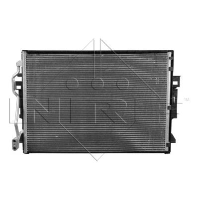 Abbildung von NRF EASY FIT 350218 Klimakondensator mit Dichtring 13,8 Aluminium 635 MERCEDES BENZ: S Class Coupe