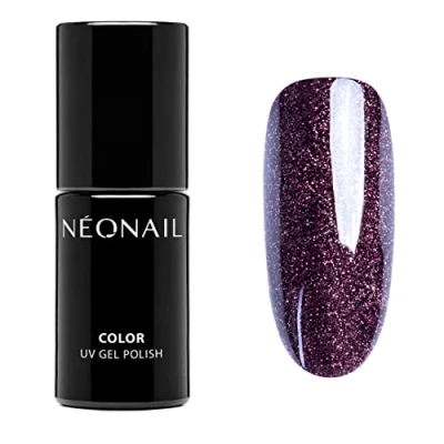 Abbildung von NÉONAIL UV Nagellack 7,2 ml Violett Moonlight Kisses Farben Lack Glitzer Gel Nägel Nageldesign