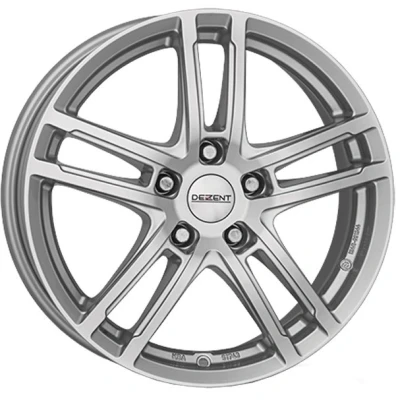 Abbildung von DEZENT 5 loch 18Zoll 112mm Alufelge TZ c silber TTZF8SA25CE Felge