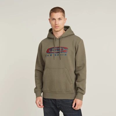 Abbildung von G STAR Kapuzenpullover, Herren, Größe: XXL, Grün