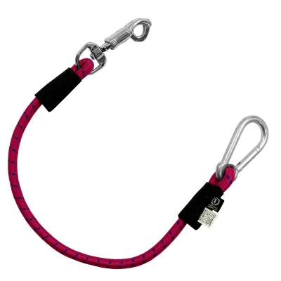 Abbildung von Imperial Riding Hängerleine Elastisch Pink/Navy/Pink 60cm
