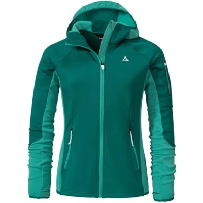 Abbildung von Schöffel Damen Hoody Lodron Fleecejacke, Psychotropical, 40 EU
