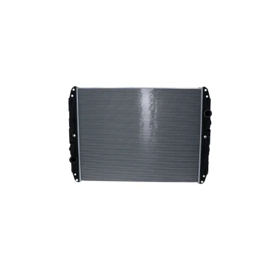 Abbildung von NRF 529551 Kühler, Motorkühlung Aluminium 970 748 43 ohne Rahmen Kühlrippen gelötet