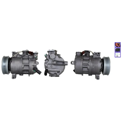 Abbildung von ELSTOCK 51 1231 Kompressor PAG 46 YF R1234yf mit Dichtungen AUDI: Q5, A6 C7 Avant, A5 B8 Sportback