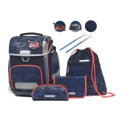 Abbildung von Schneiders Set 8TEILIG Schulranzen für Kinder, Größe: One Size, Dusk force