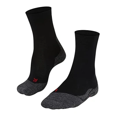 Abbildung von Falke TK2 Explore Sensitive Trekking Functional SOFT TOP Mediumcushioned Sportsocken, Herren, Größe: 39/41, Schwarz grau