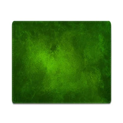 Abbildung von Silent Monsters Mauspad 240 x 200 mm Stoff Mousepad grün Vernähter Rand rutschfest für Gaming Büro Office Homeoffice 24 20 cm Mouse Pad Mat Mausunterlage klein f alle Maus Arten