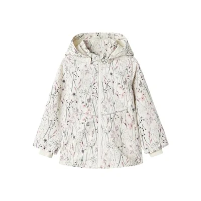 Abbildung von Name it Nmfmaxi Regenjacke / wasserabweisende Jacke für Kinder, Größe: 104, Whisper white