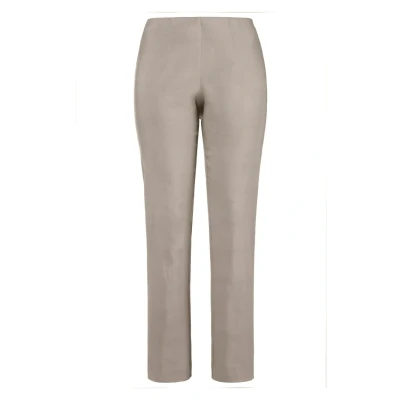 Abbildung von Ulla Popken Stoffhose, Damen, Größe: 54, Beige