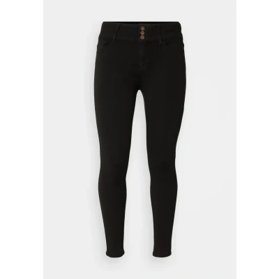 Abbildung von ONLY Carmakoma Caranna Jeans Skinny Fit, Damen, Größe: 52x32, Black