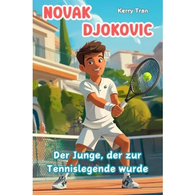 Abbildung von Novak Djokovic: der Junge, zur Tennislegende wurde: Illustriertes Kinderbuch (Biografien für Kinder)